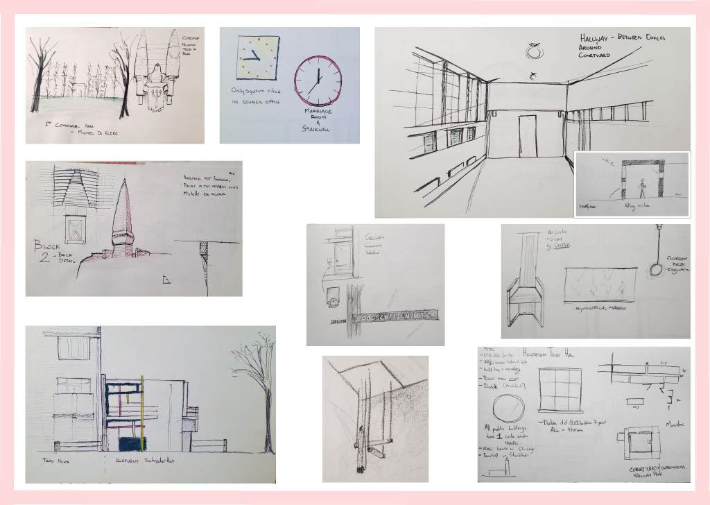 I did my best to complete all sketches on site so I exercised my drawing speed and ability to filter out the most valuable information from one visit.